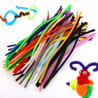 YIPAI high quality DIY 30cm Multi-color Craft Pipe Cleaners