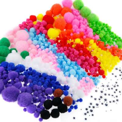 pom pom ball pompoms chenille stems bulk pom poms