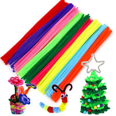 YIWU Soft and Multi-color Craft Pipe Cleaners Chenille Stems